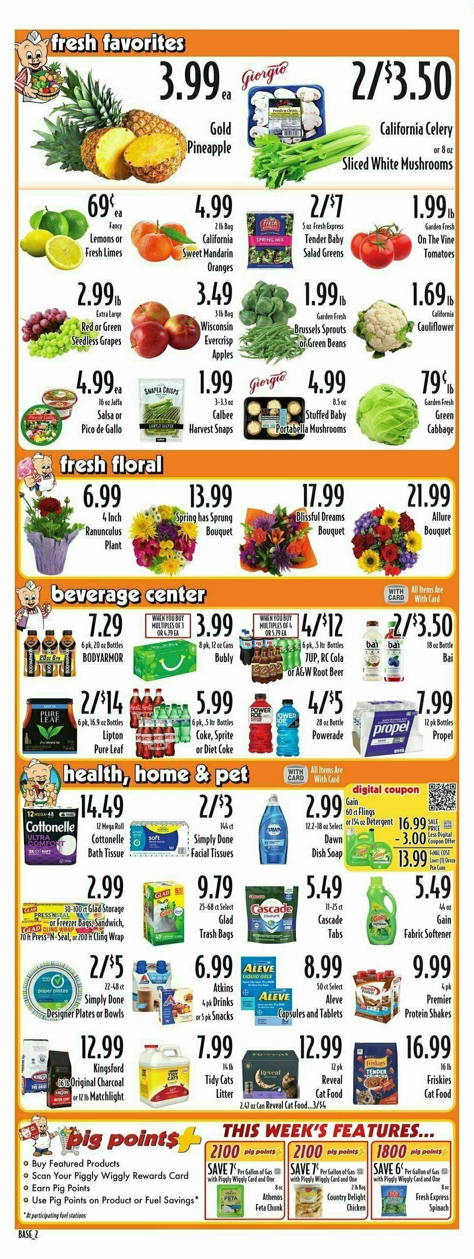 Piggly Wiggly Weekly Ad from March 19