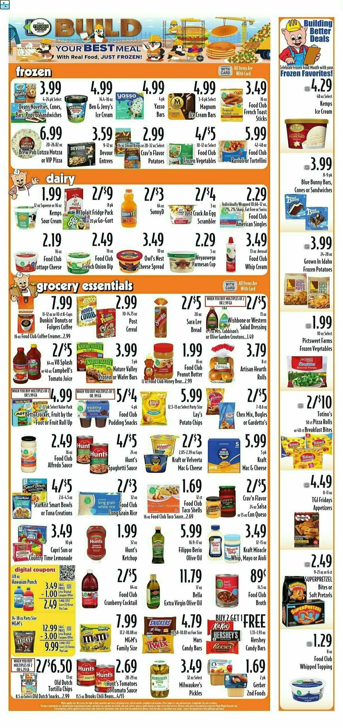 Piggly Wiggly Weekly Ad from March 19