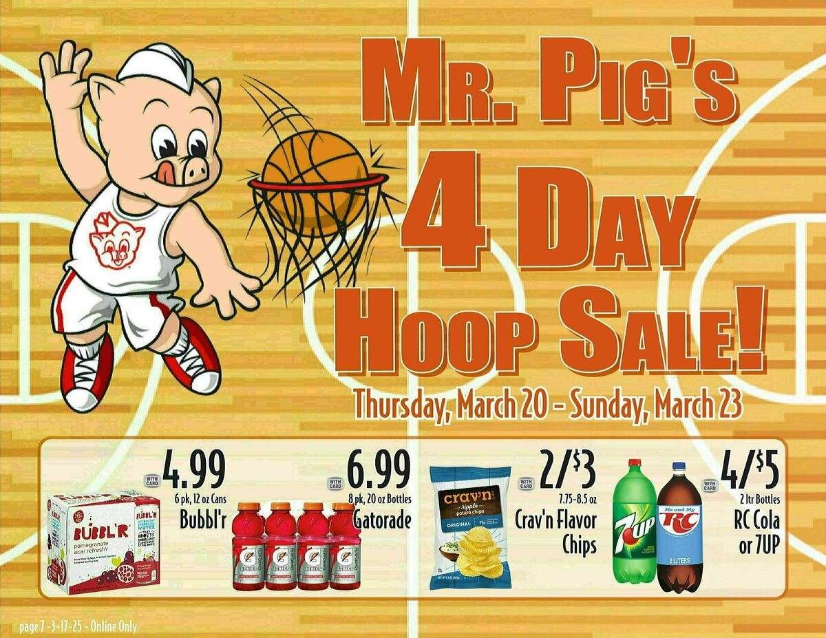 Piggly Wiggly Weekly Ad from March 19