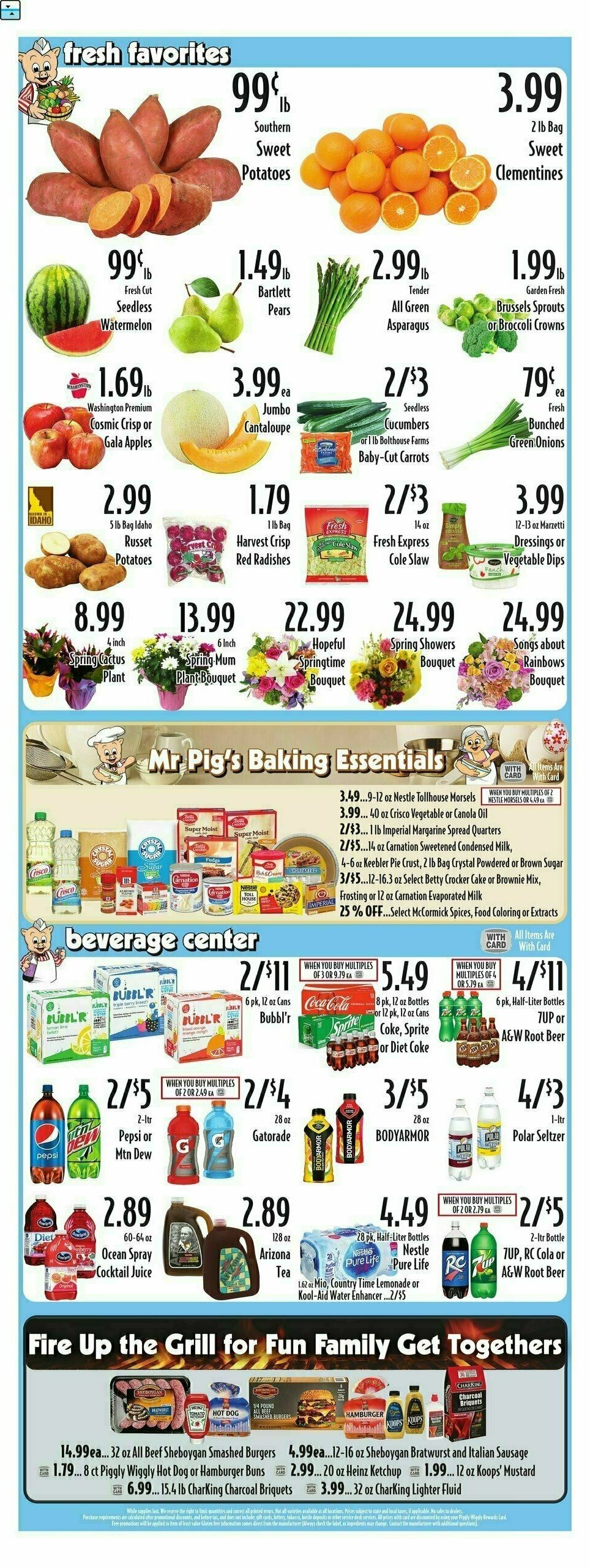 Piggly Wiggly Weekly Ad from April 16