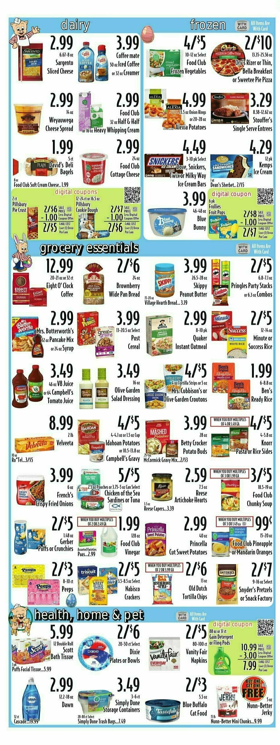 Piggly Wiggly Weekly Ad from April 16