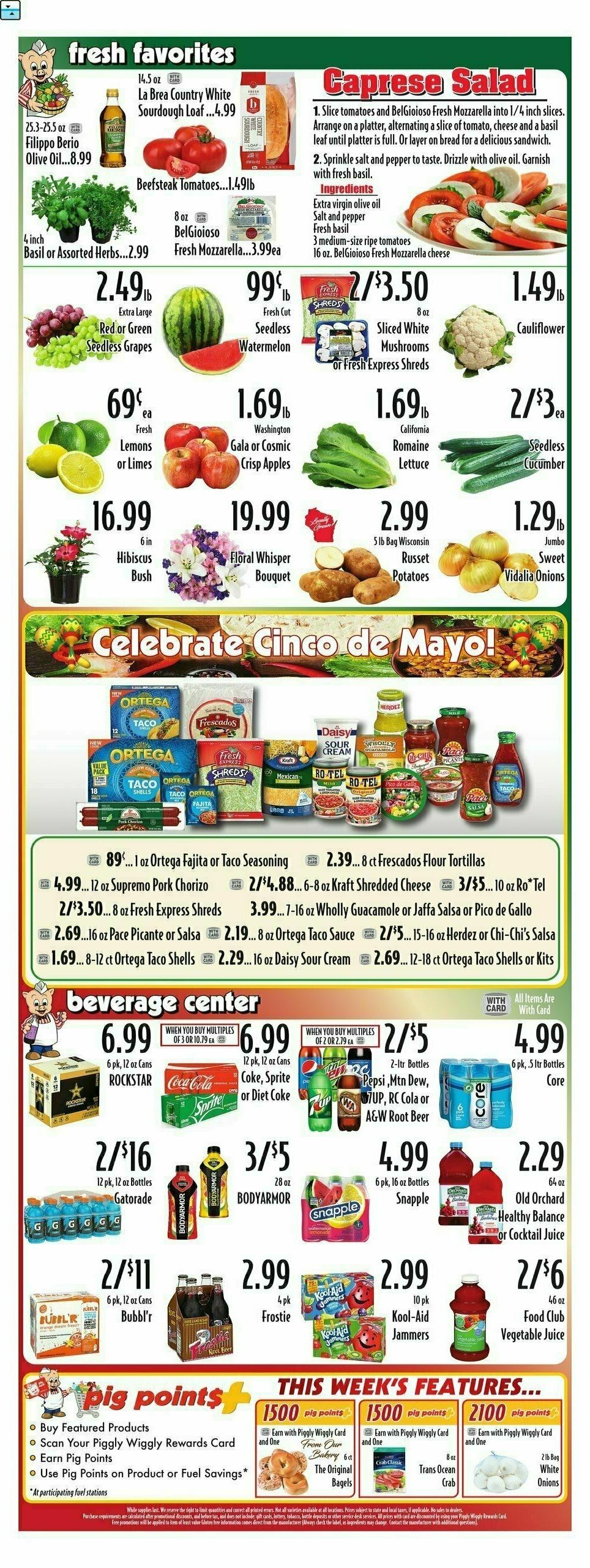 Piggly Wiggly Weekly Ad from April 30