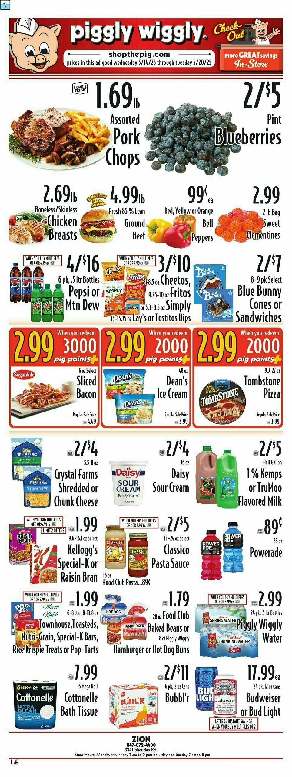 Piggly Wiggly Weekly Ad from May 14