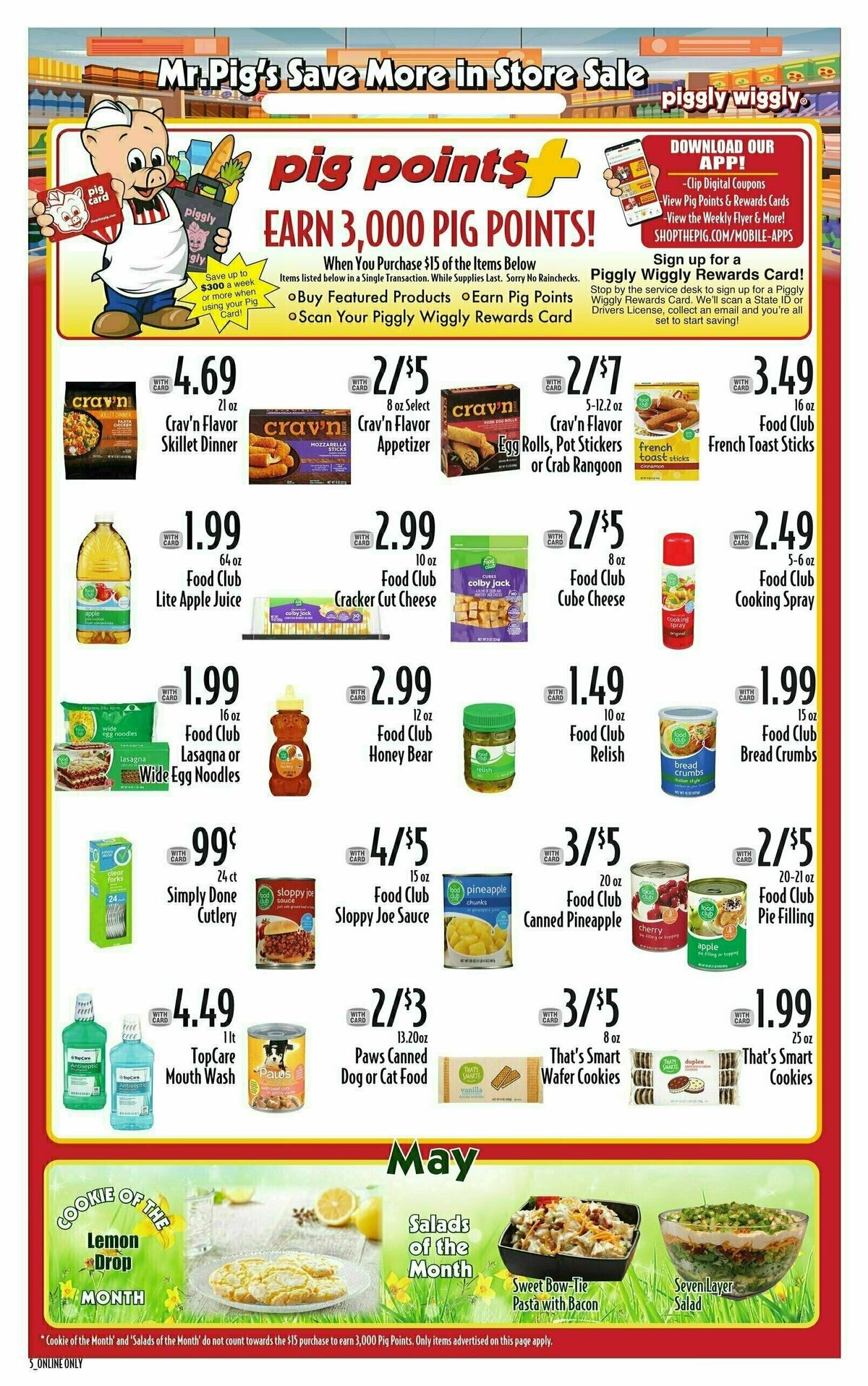 Piggly Wiggly Weekly Ad from May 21