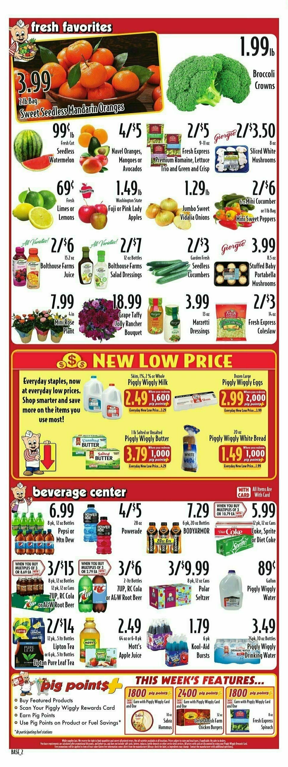 Piggly Wiggly Weekly Ad from June 4