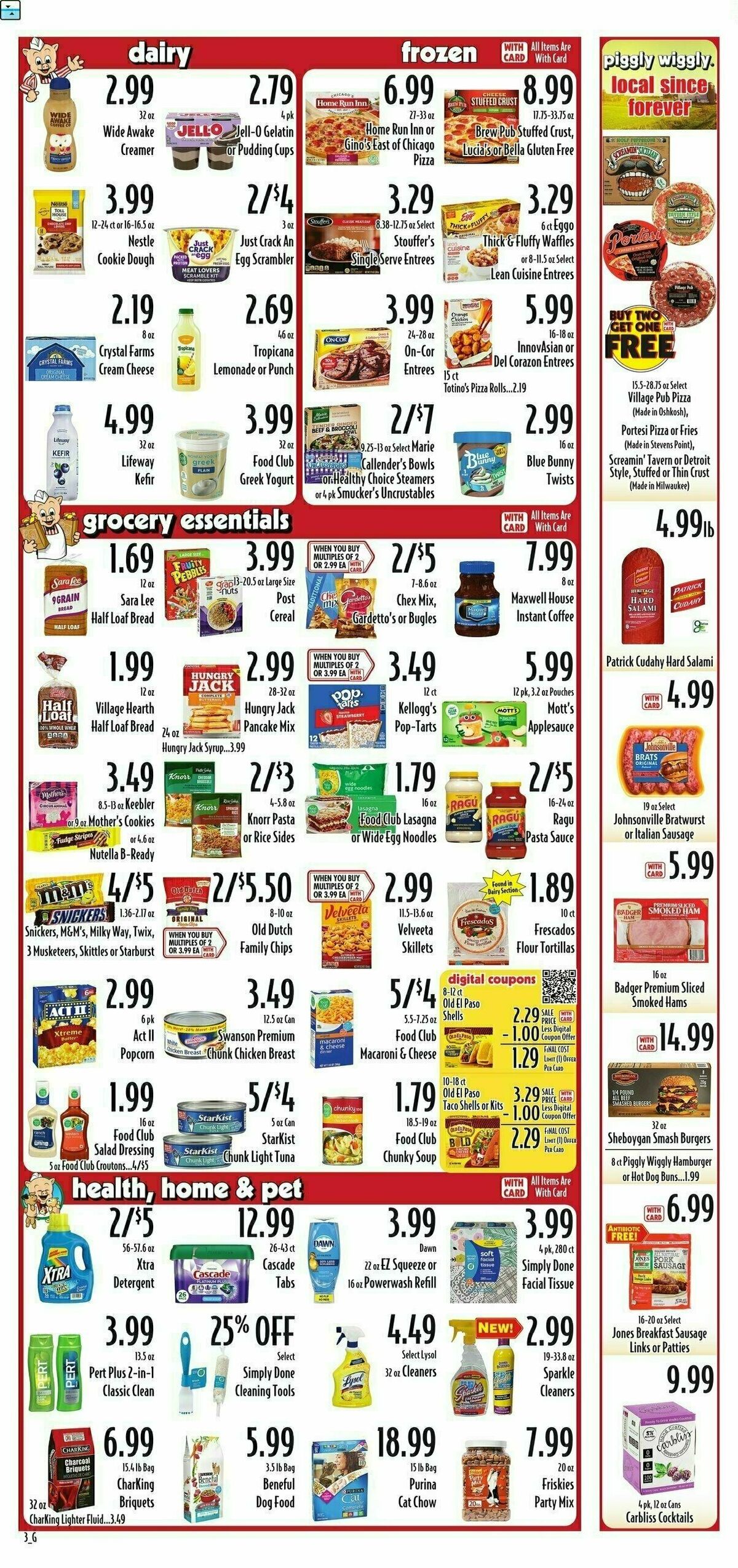 Piggly Wiggly Weekly Ad from June 4