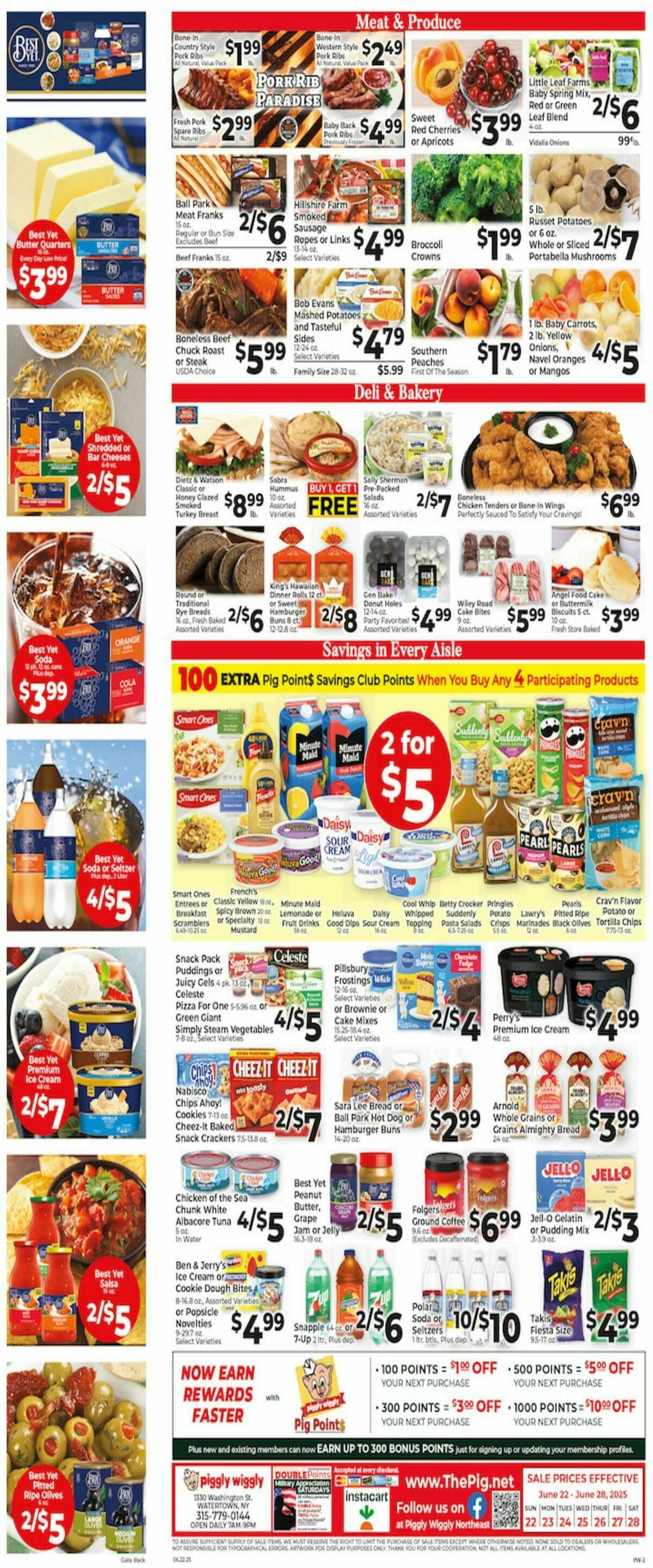 Piggly Wiggly Weekly Ad from June 22