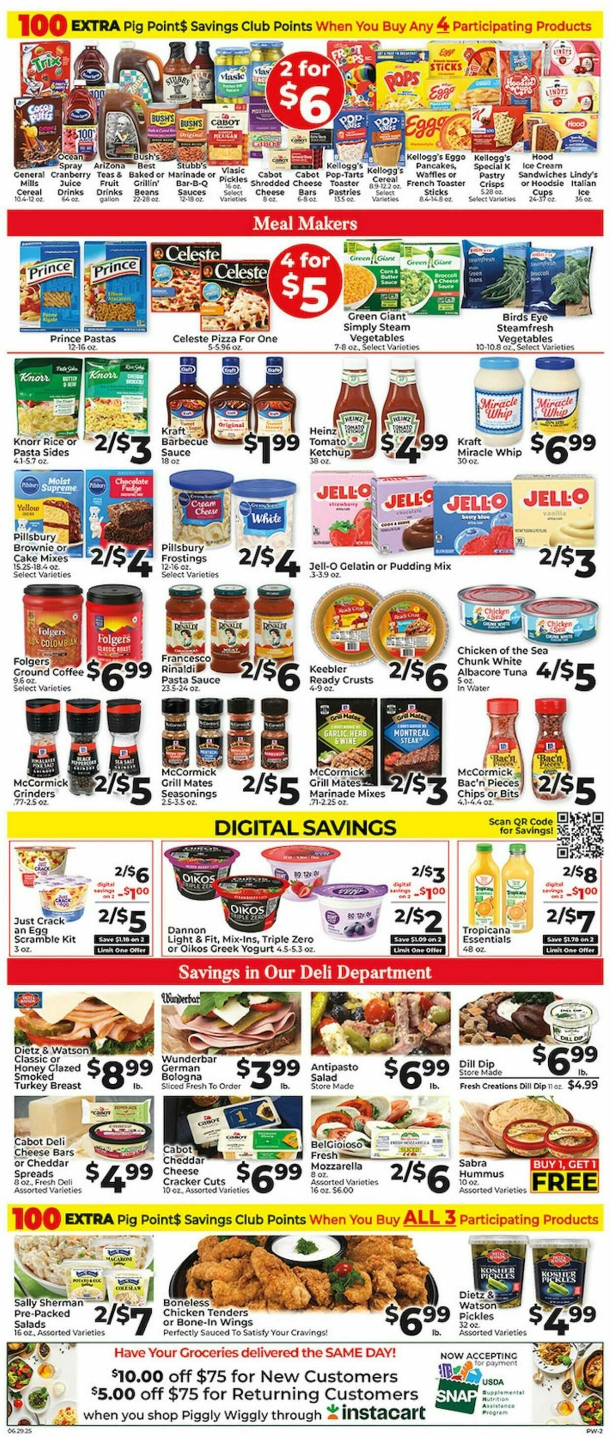 Piggly Wiggly Weekly Ad from June 29