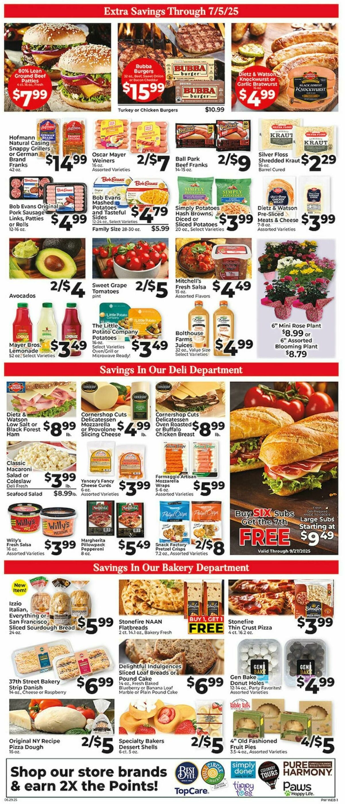 Piggly Wiggly Weekly Ad from June 29