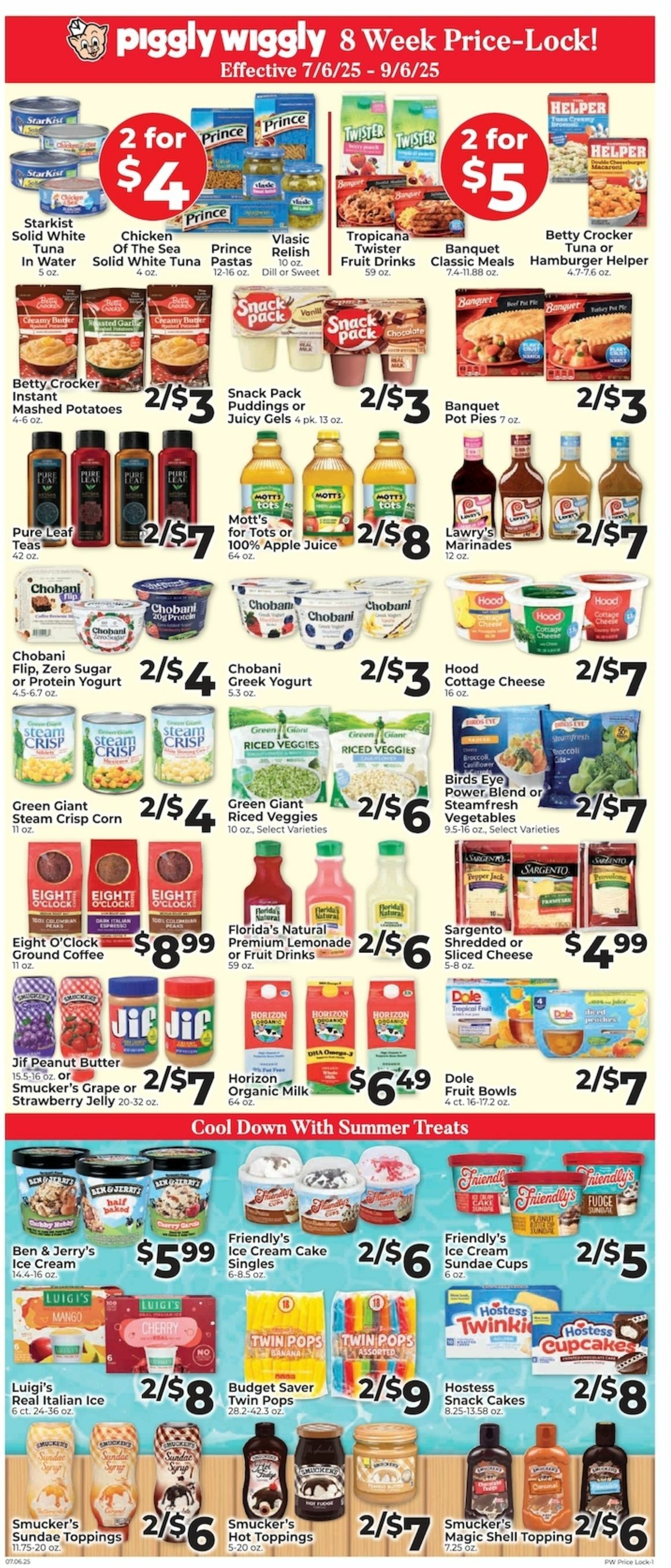Piggly Wiggly Weekly Ad from July 13