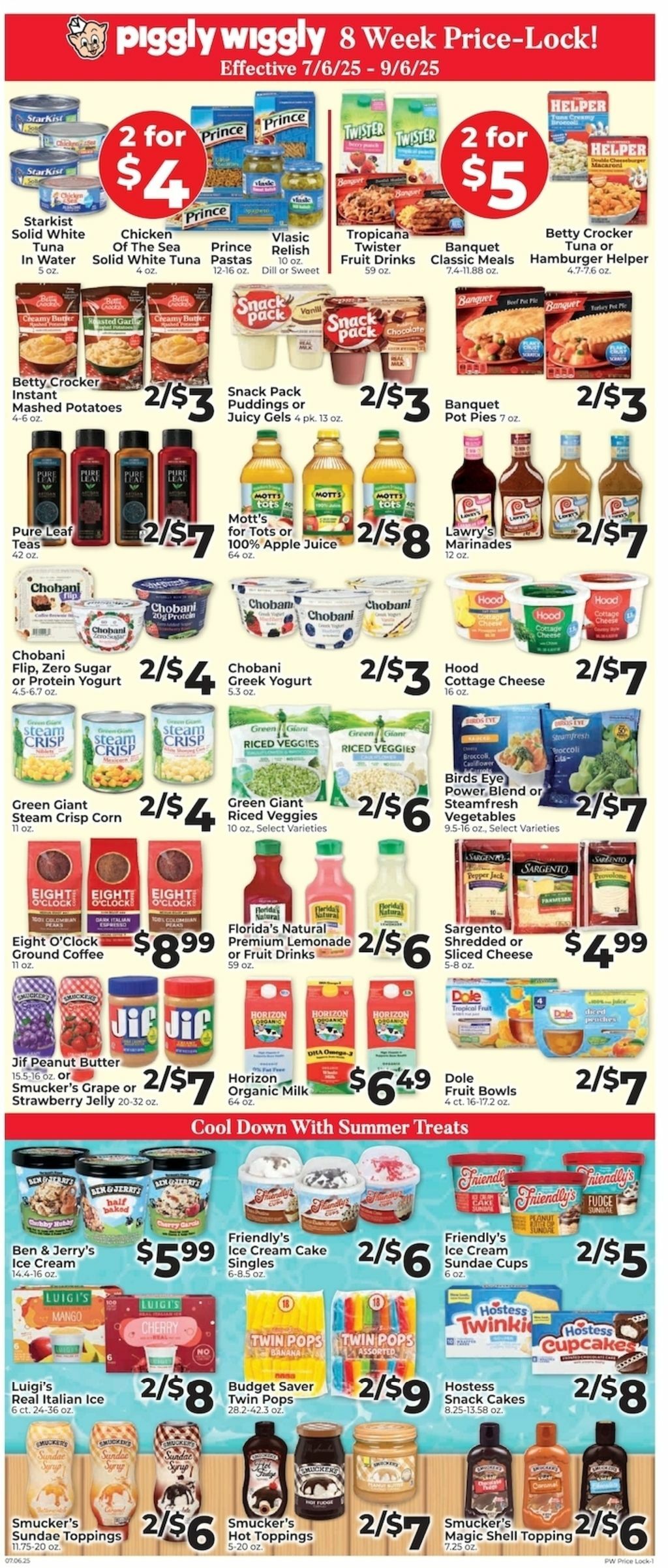 Piggly Wiggly Weekly Ad from July 20