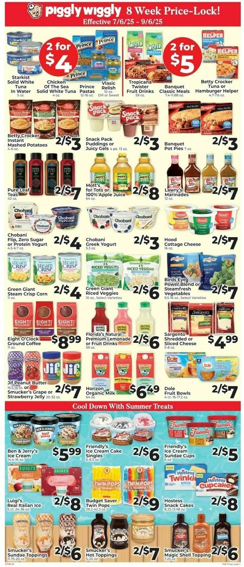 Piggly Wiggly Weekly Ad from July 27