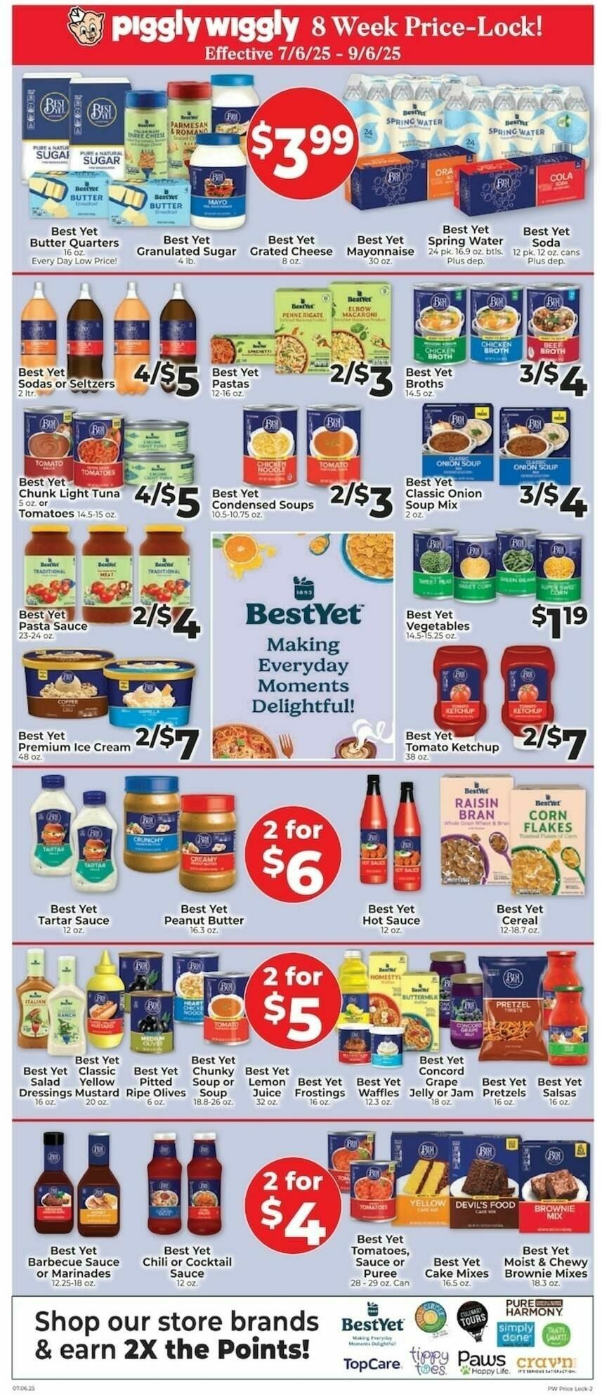 Piggly Wiggly Weekly Ad from July 27