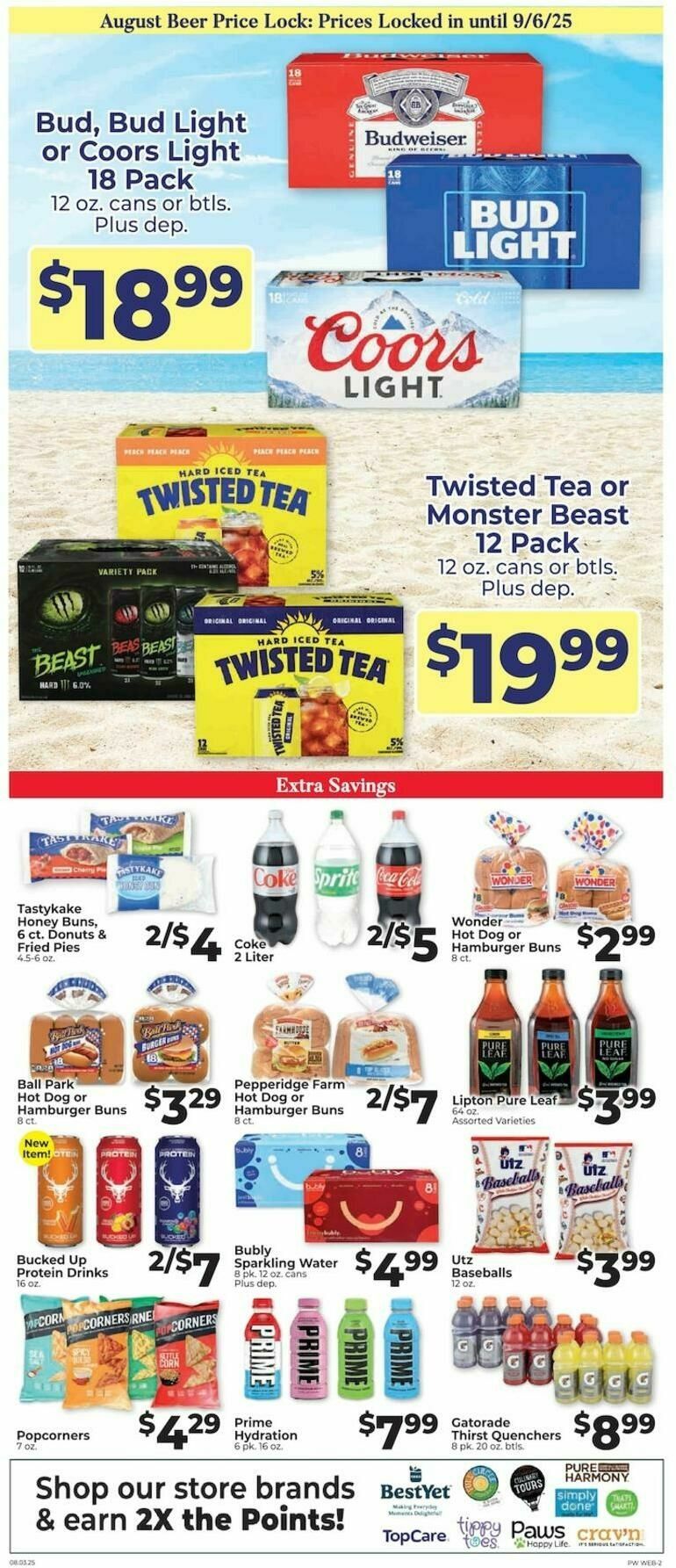 Piggly Wiggly Weekly Ad from August 3