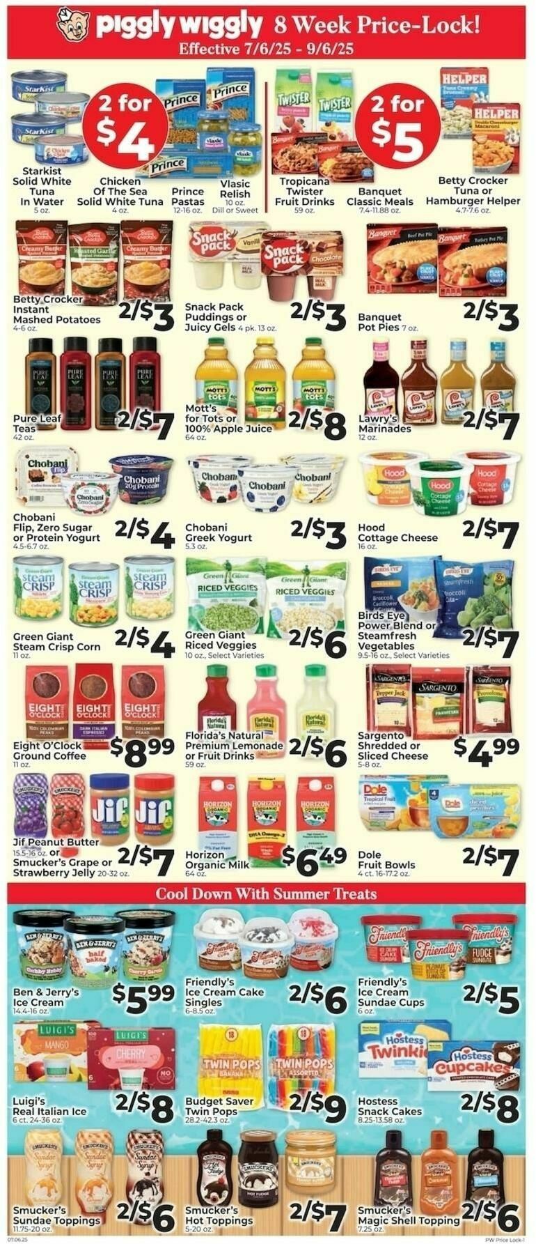 Piggly Wiggly Weekly Ad from August 10