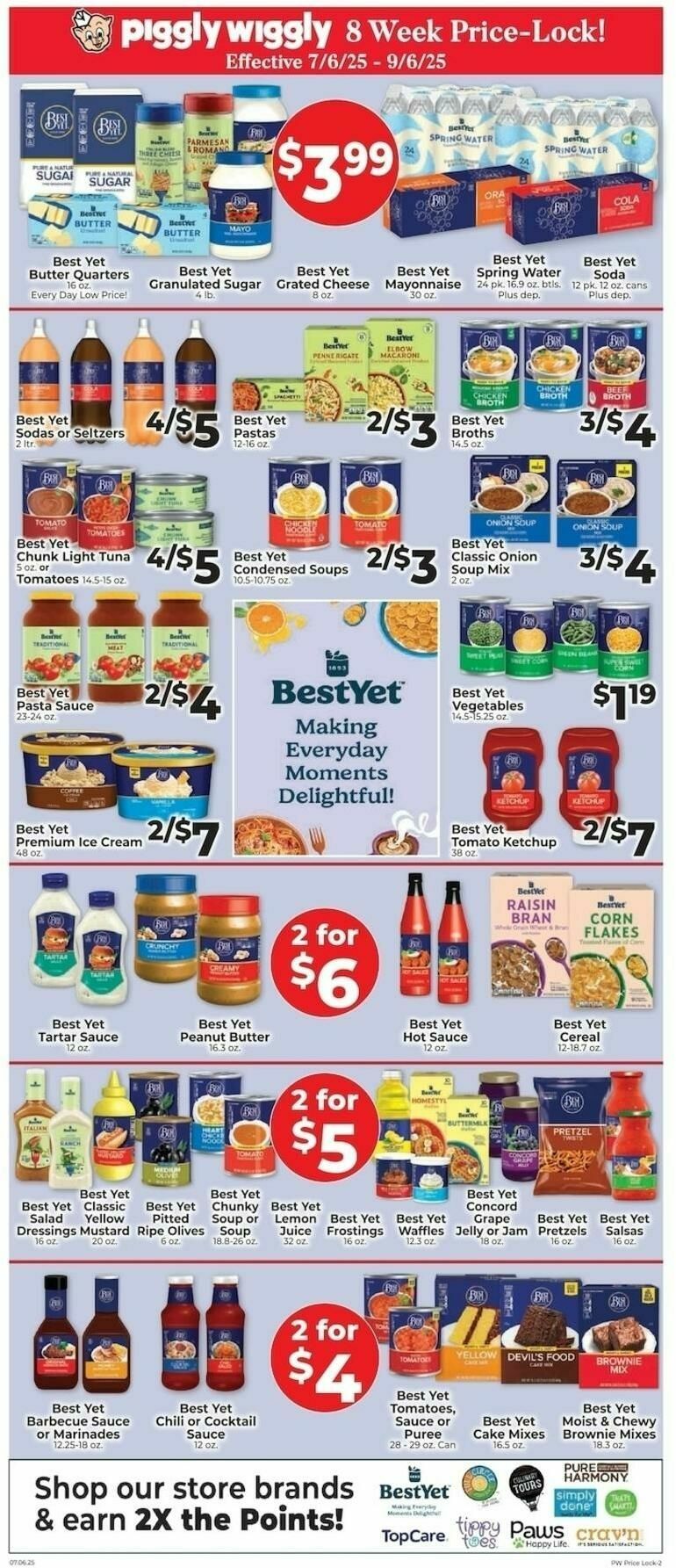 Piggly Wiggly Weekly Ad from August 10