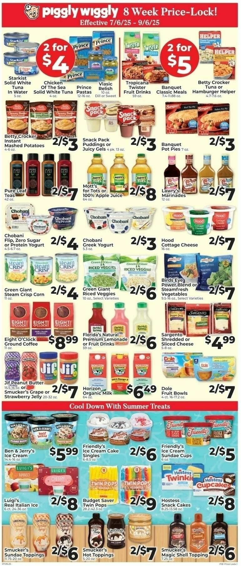 Piggly Wiggly Weekly Ad from August 17