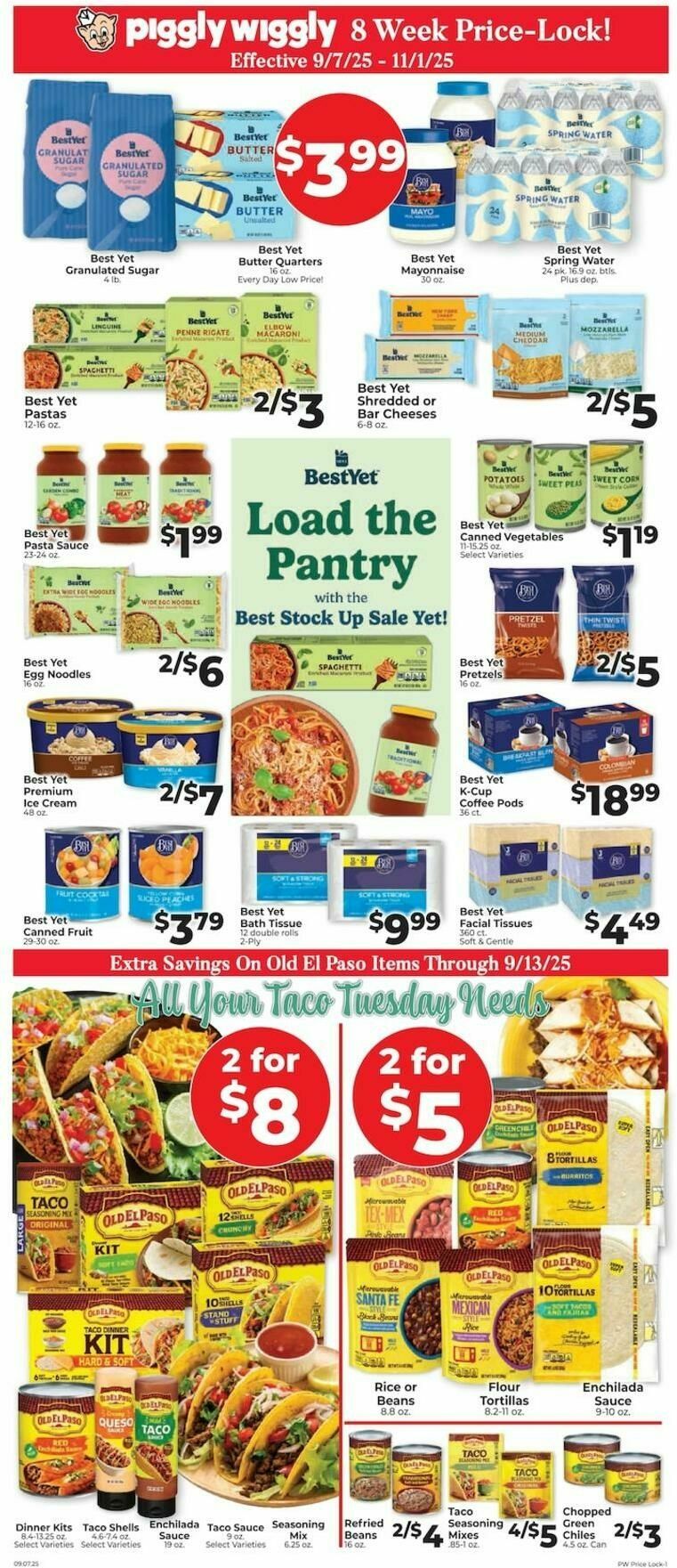 Piggly Wiggly Weekly Ad from September 7