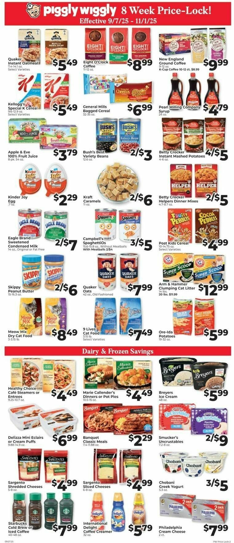 Piggly Wiggly Weekly Ad from September 7