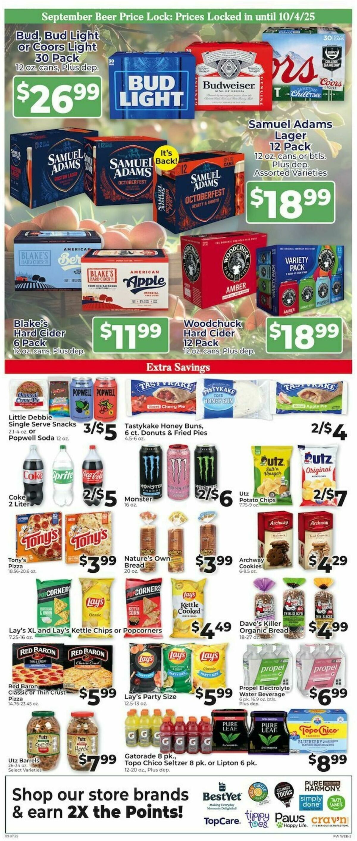 Piggly Wiggly Weekly Ad from September 14