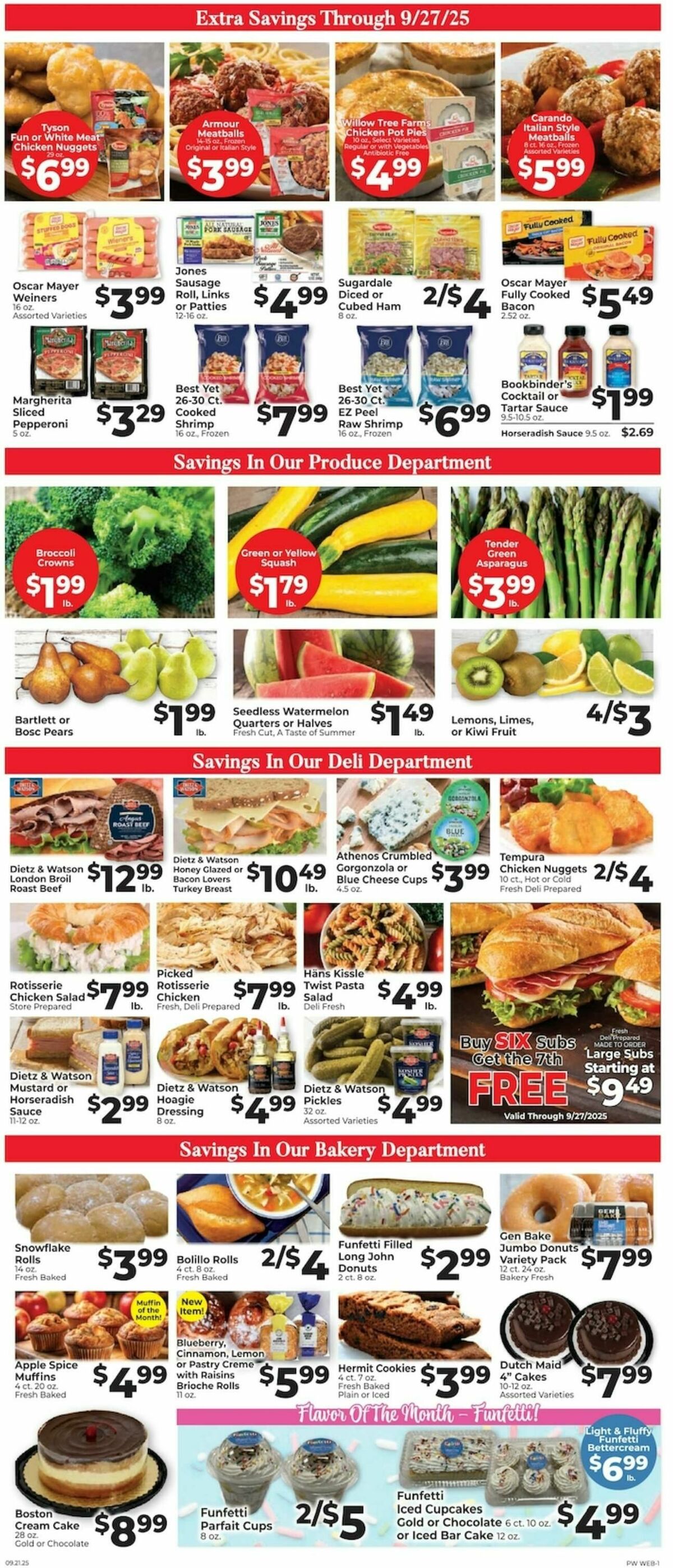 Piggly Wiggly Weekly Ad from September 21