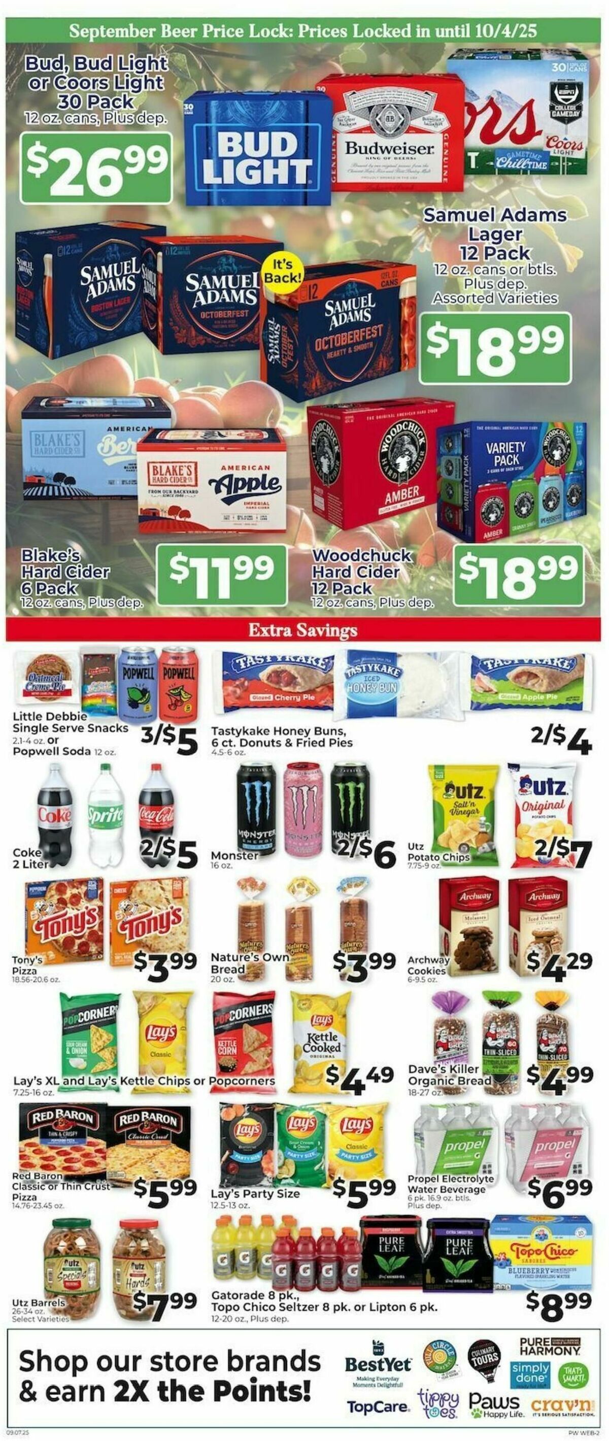 Piggly Wiggly Weekly Ad from September 21
