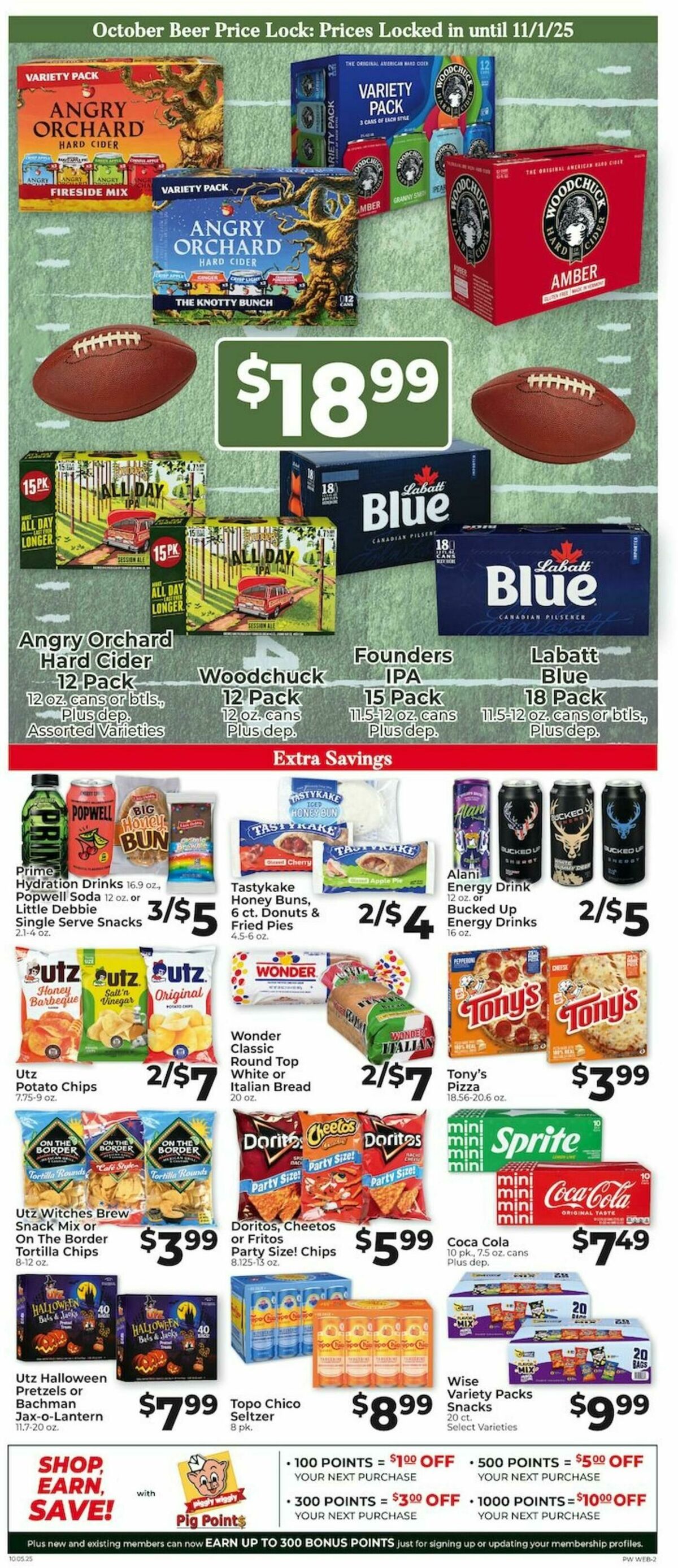 Piggly Wiggly Weekly Ad from October 5