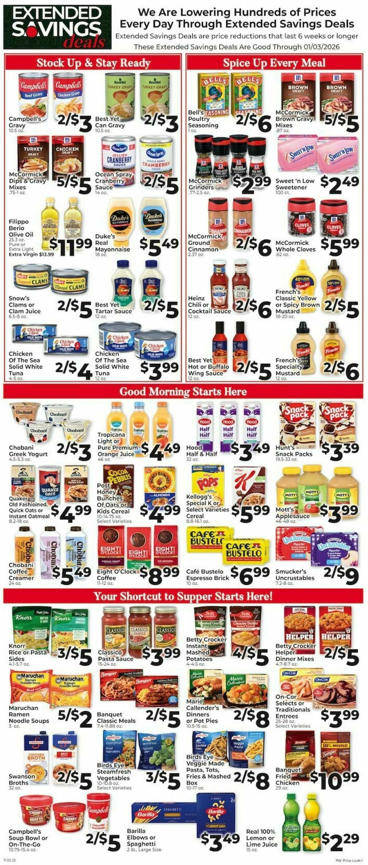 Piggly Wiggly Weekly Ad from November 9