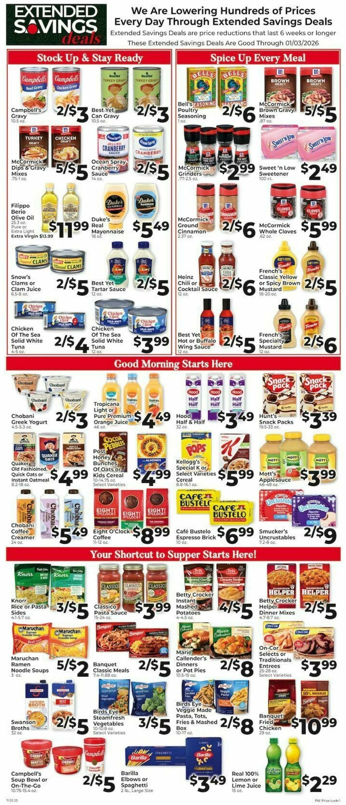 Piggly Wiggly Weekly Ad from November 16