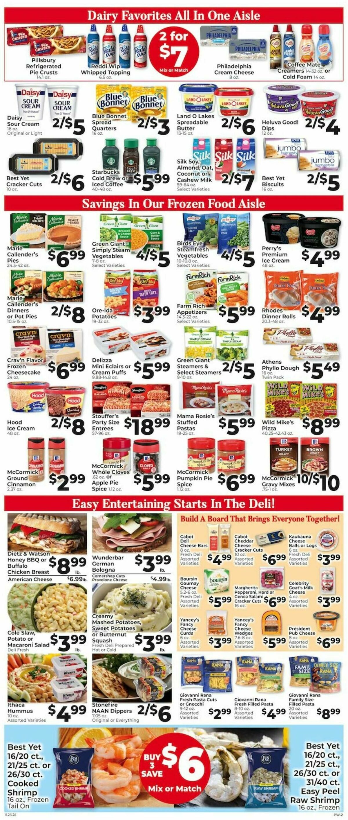 Piggly Wiggly Weekly Ad from November 23