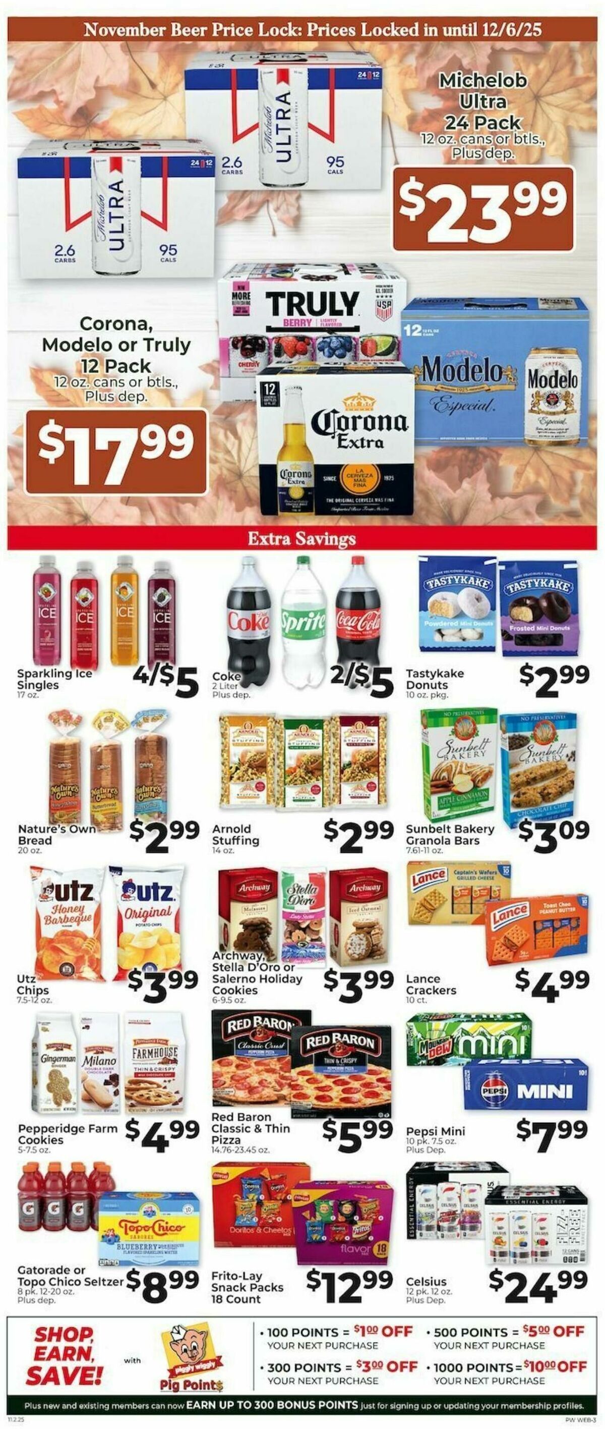 Piggly Wiggly Weekly Ad from November 23