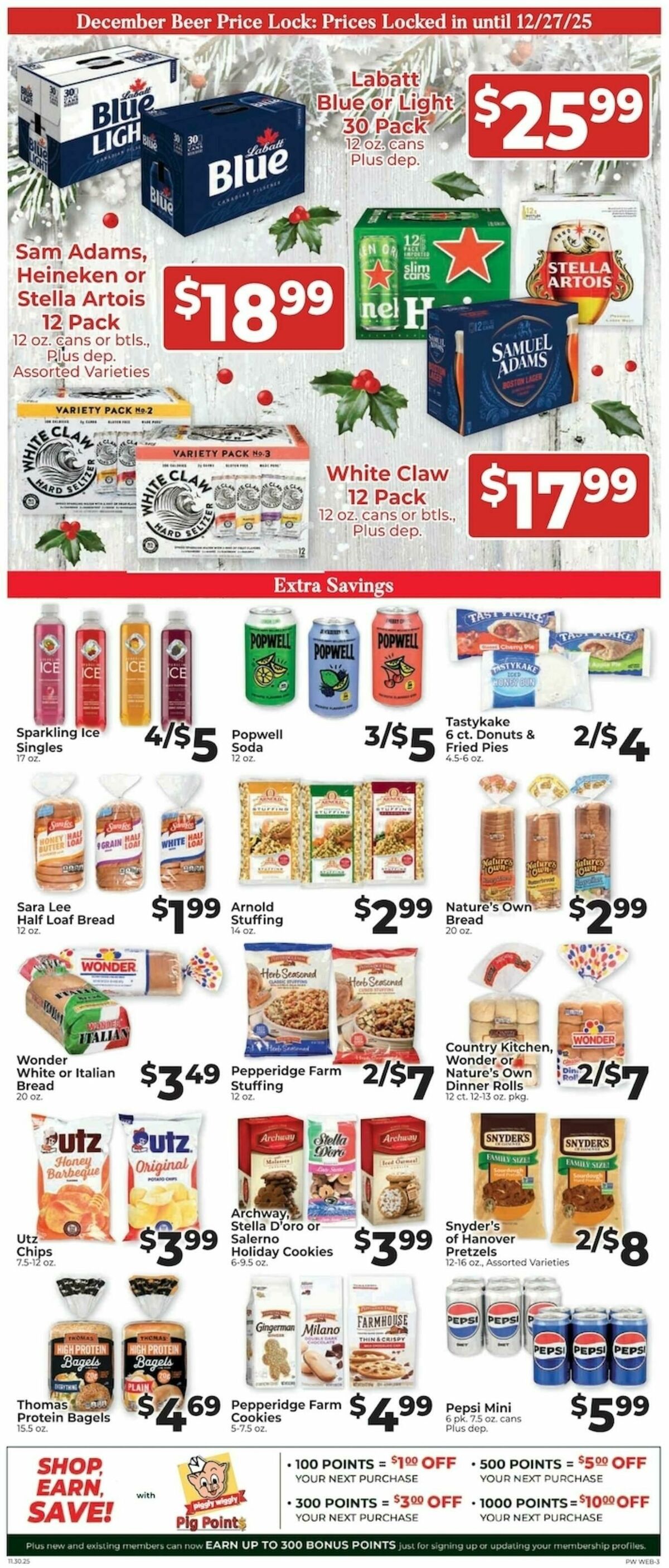 Piggly Wiggly Weekly Ad from December 7