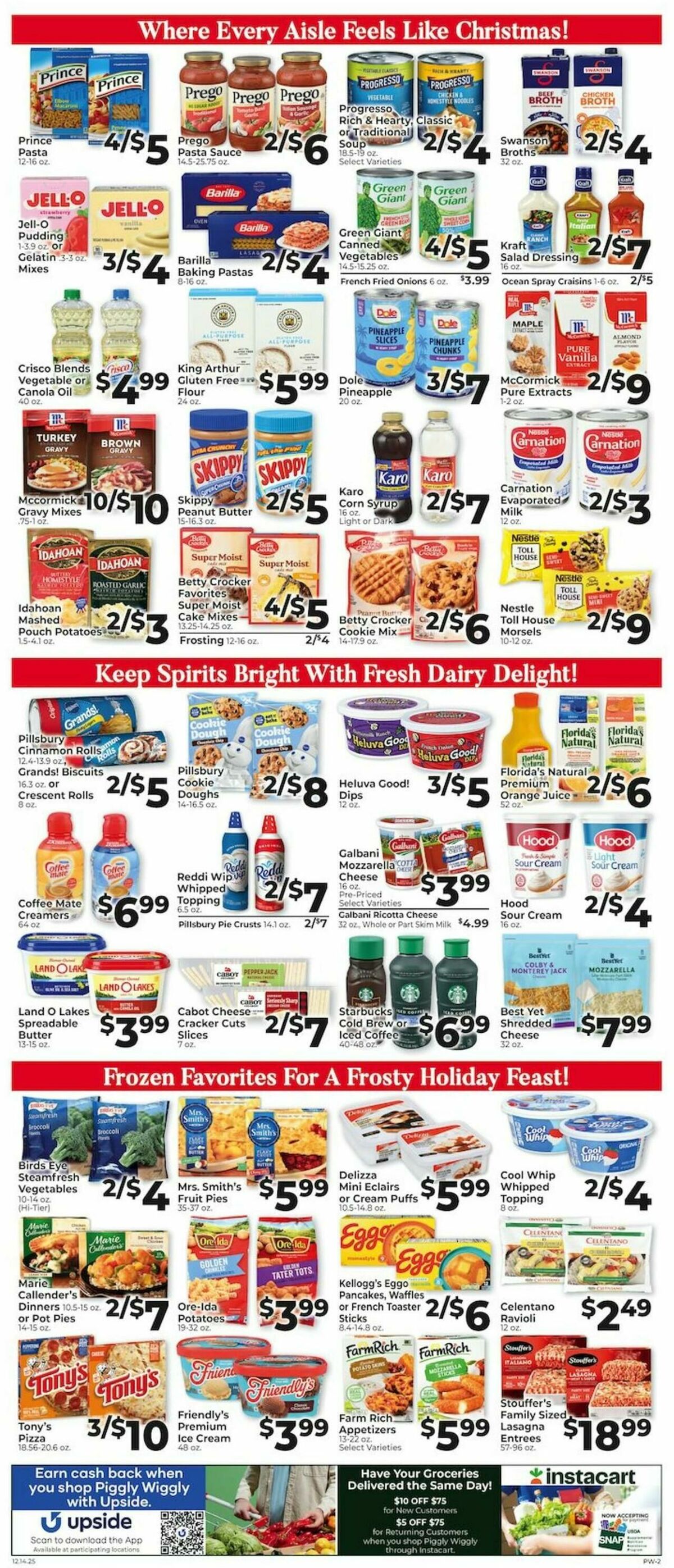 Piggly Wiggly Weekly Ad from December 14