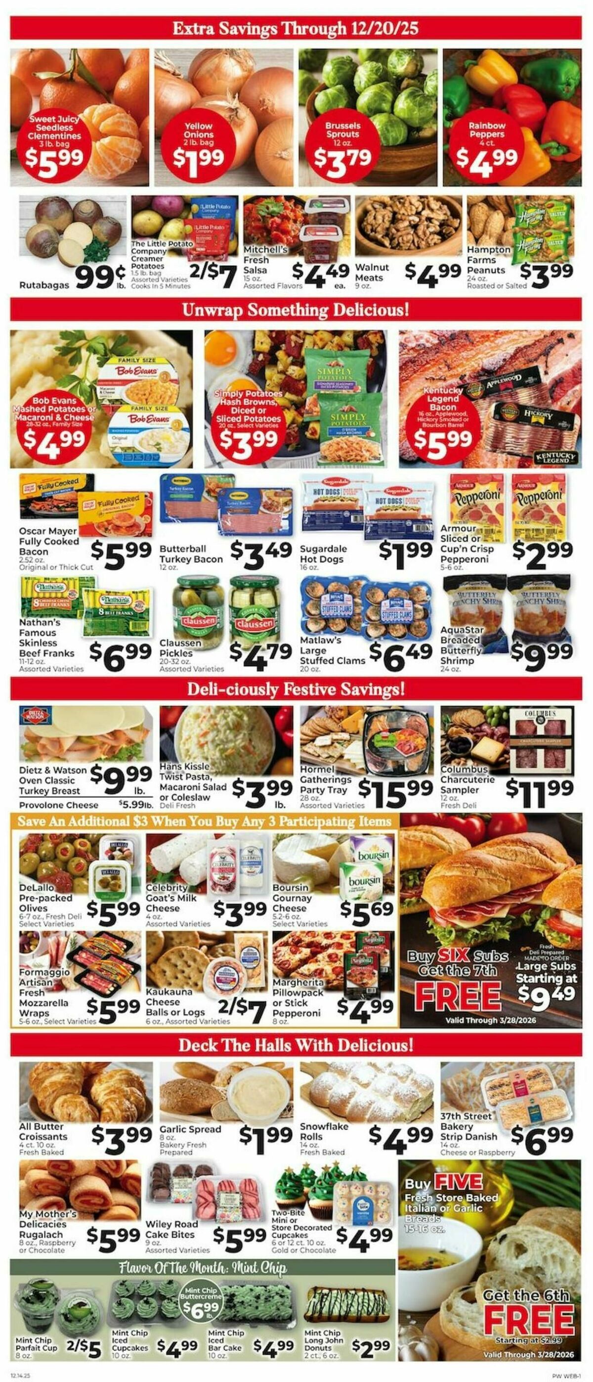 Piggly Wiggly Weekly Ad from December 14
