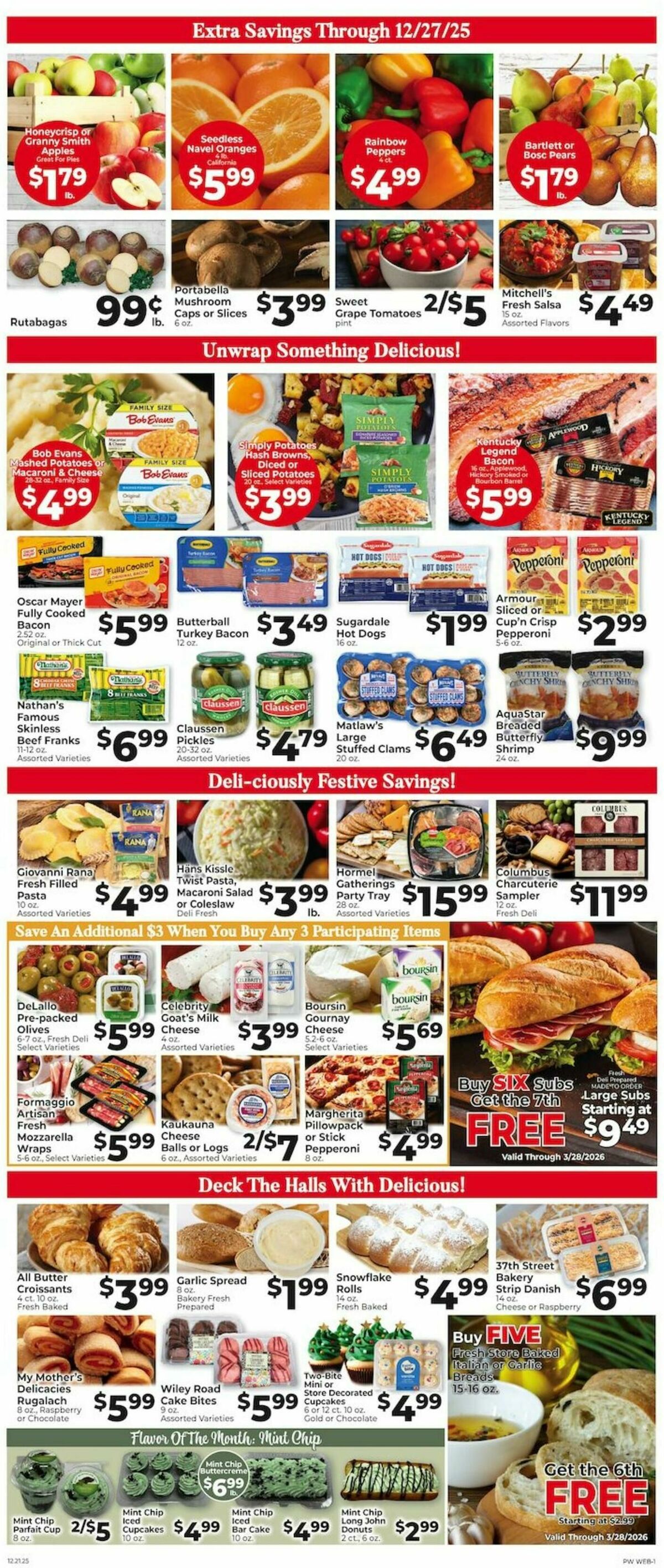 Piggly Wiggly Weekly Ad from December 21
