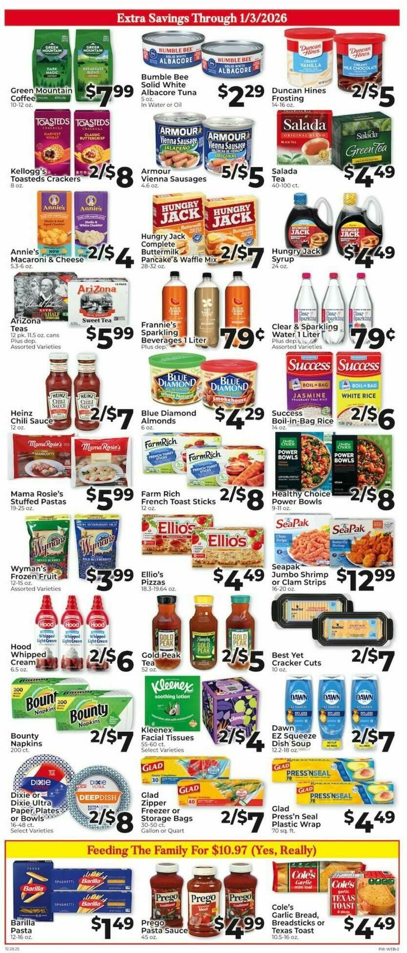 Piggly Wiggly Weekly Ad from December 28