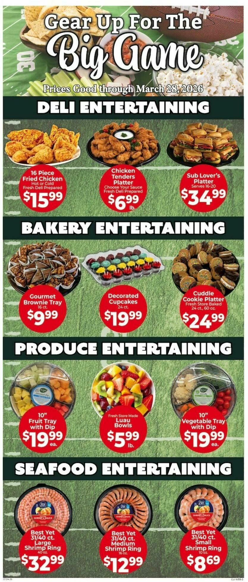 Piggly Wiggly Weekly Ad from December 28