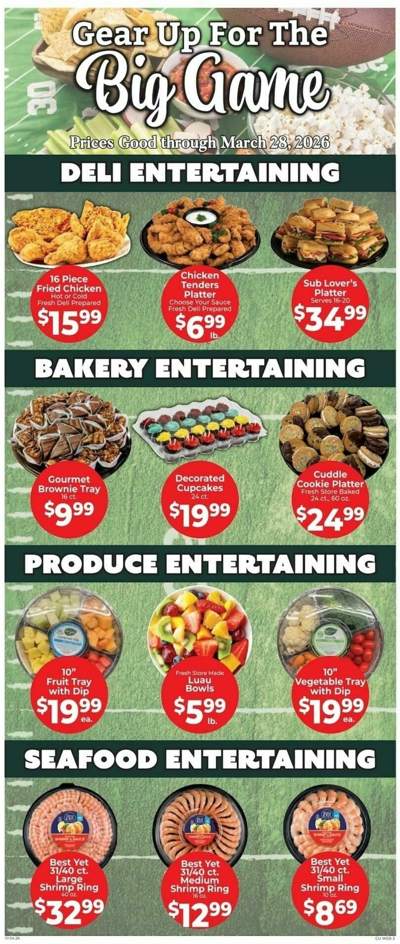 Piggly Wiggly Weekly Ad from January 11
