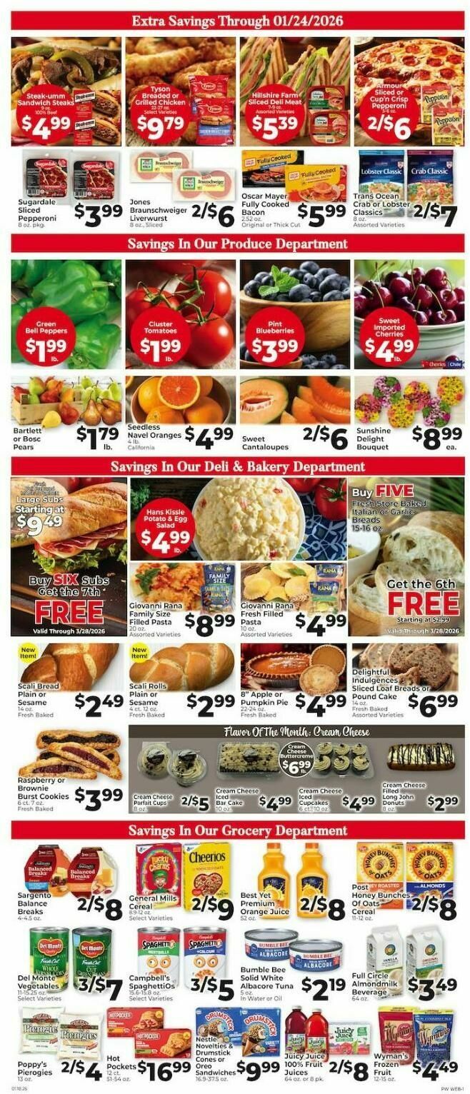 Piggly Wiggly Weekly Ad from January 18