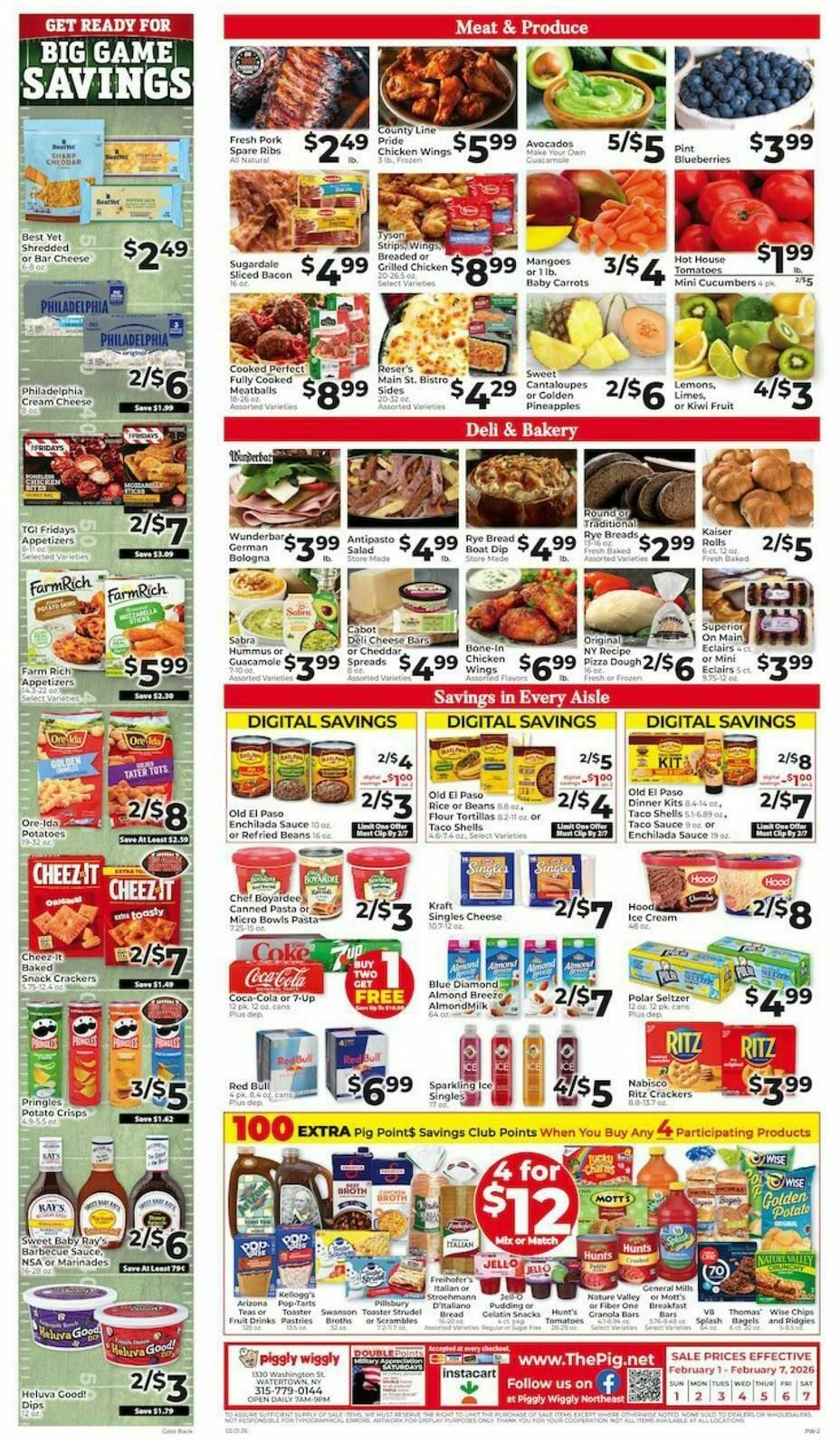 Piggly Wiggly Weekly Ad from February 1