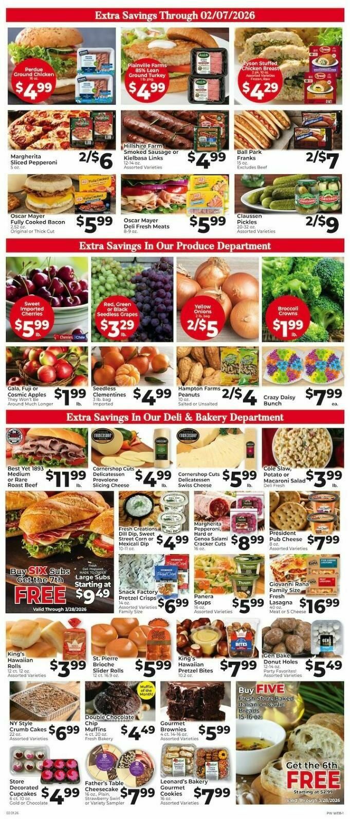 Piggly Wiggly Weekly Ad from February 1
