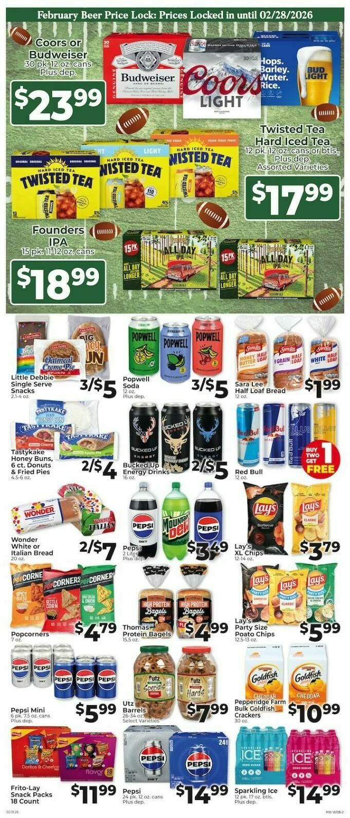 Piggly Wiggly Weekly Ad from February 1