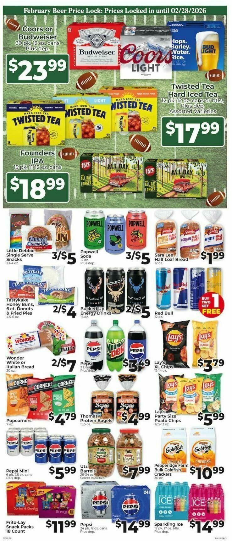Piggly Wiggly Weekly Ad from February 8