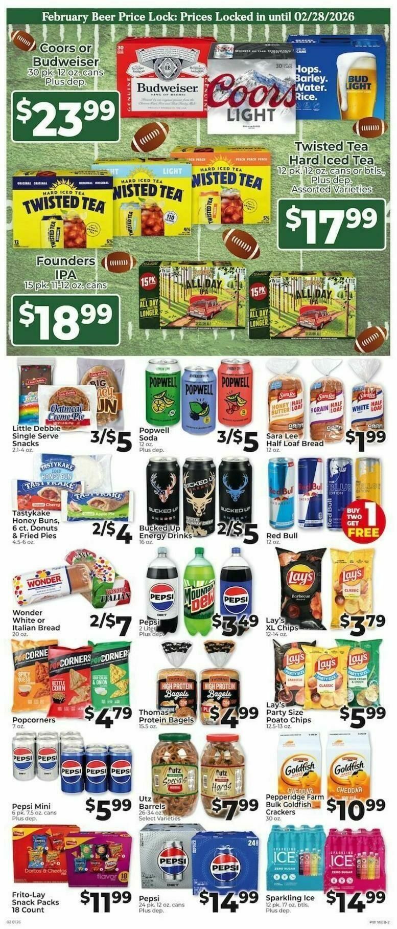 Piggly Wiggly Weekly Ad from February 22