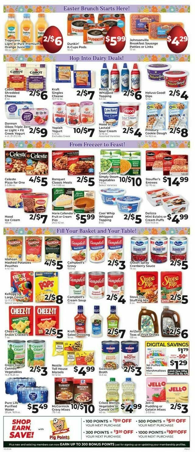 Piggly Wiggly Weekly Ad from March 29