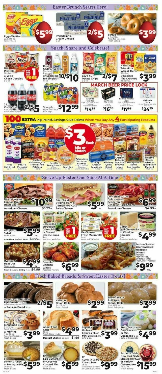 Piggly Wiggly Weekly Ad from March 29