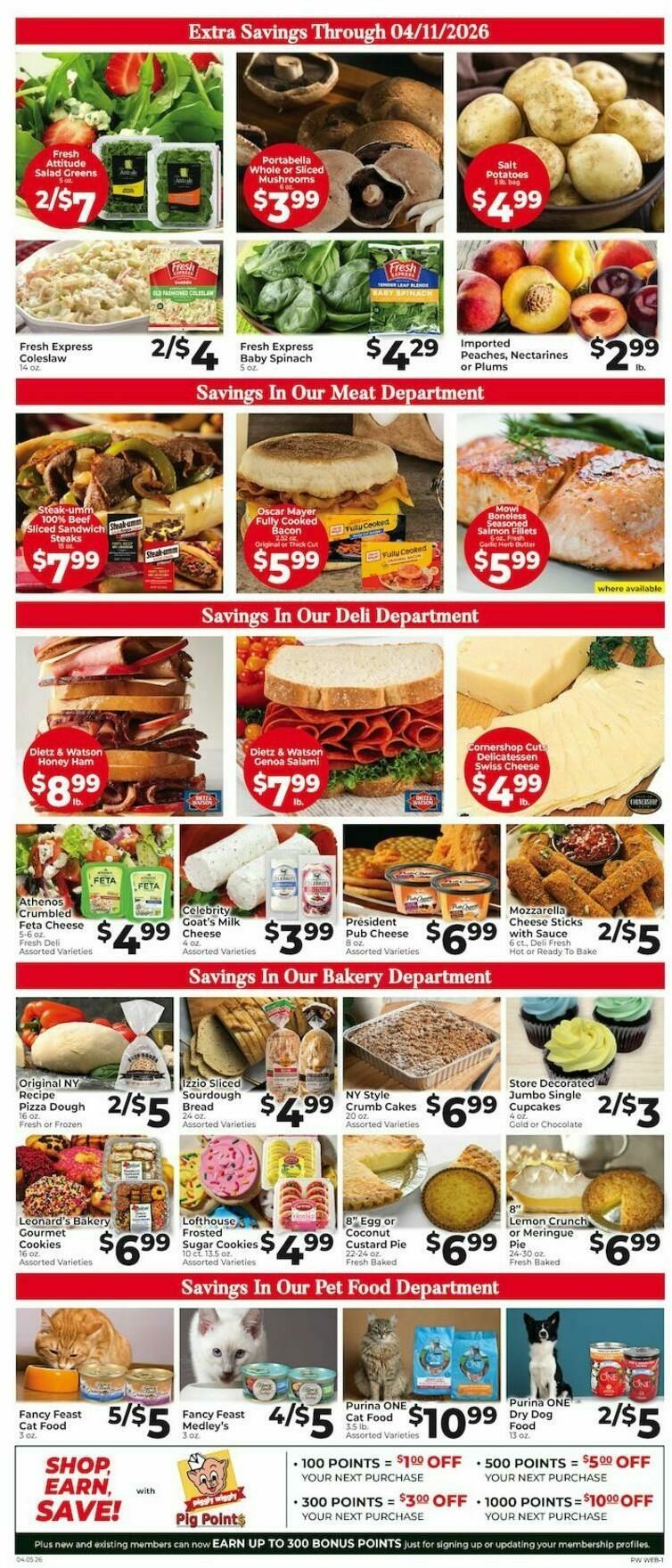 Piggly Wiggly Weekly Ad from April 5