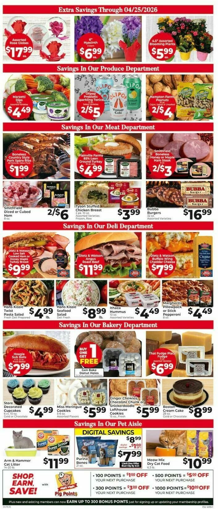 Piggly Wiggly Weekly Ad from April 19