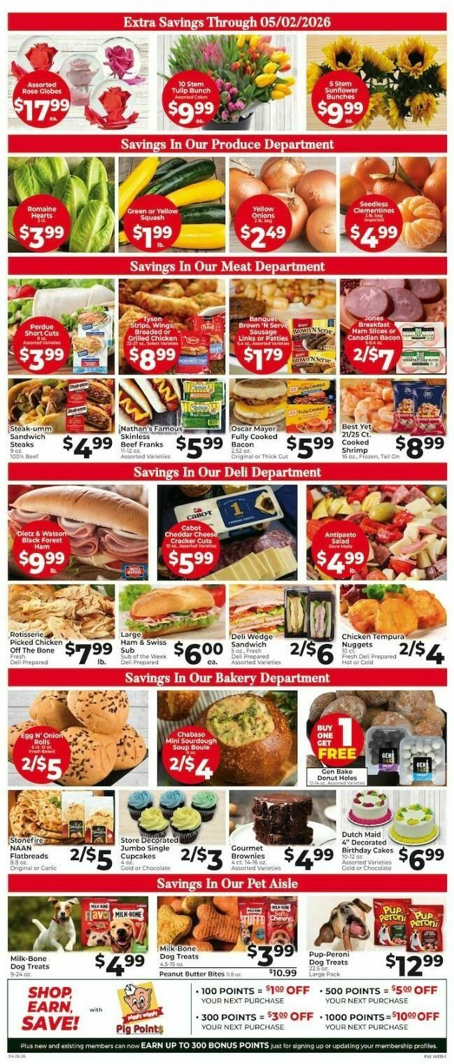 Piggly Wiggly Weekly Ad from April 26