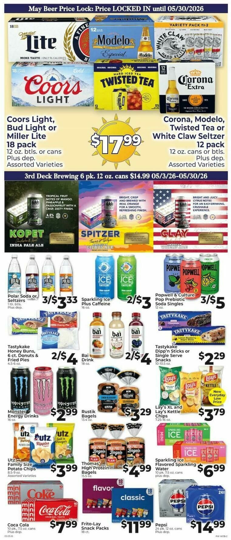 Piggly Wiggly Weekly Ad from May 3